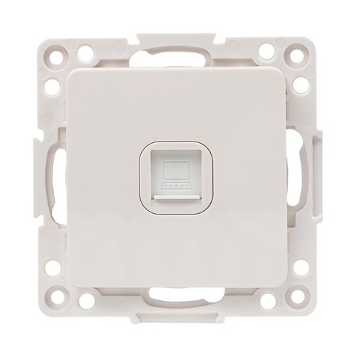 Стокгольм Механизм Розетки RJ-45 1-местной белый EKF