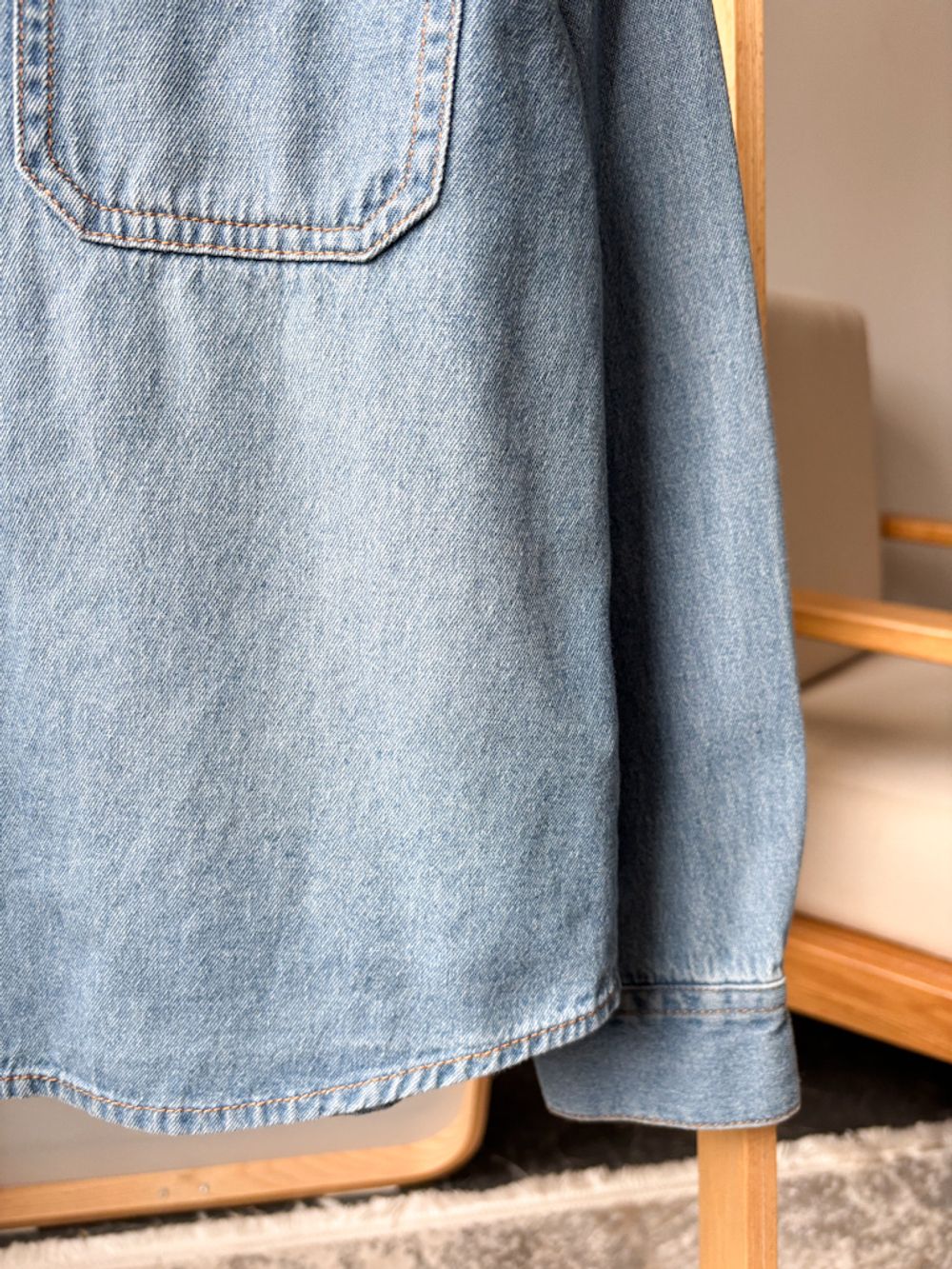 Джинсовая рубашка Moschino, 128