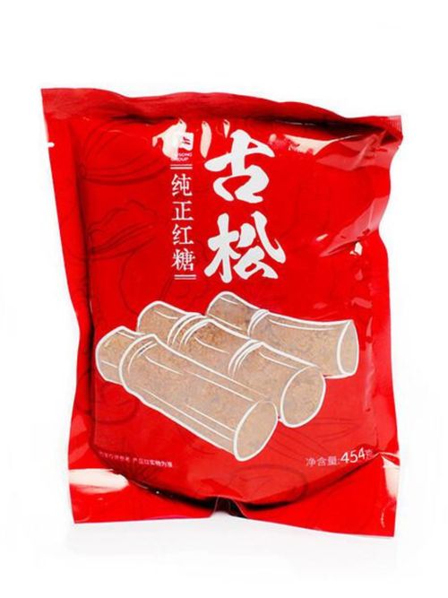 Сахар коричневый тростниковый Gusong, 454 г