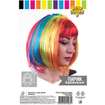 Парик-каре «Радуга», 30 см
