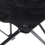 Стул складной в чехле до 100 кг SJ-0030, 39*39*64 см, цвет: чёрный, ТуристМастер