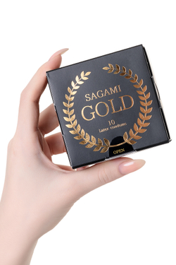 Презервативы Sagami Gold 10шт