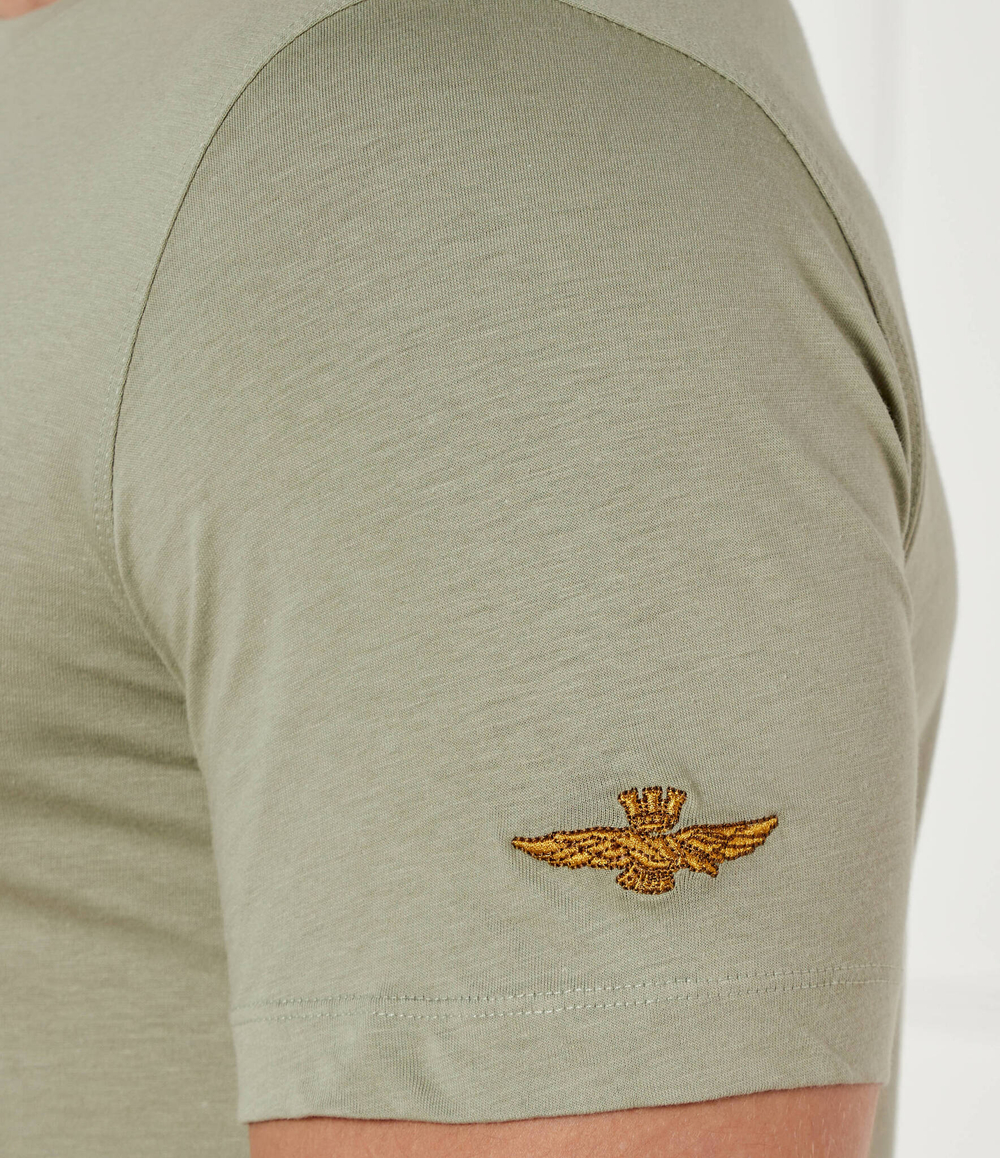 Футболка Aeronautica Militare - зеленый(TS2335J634)