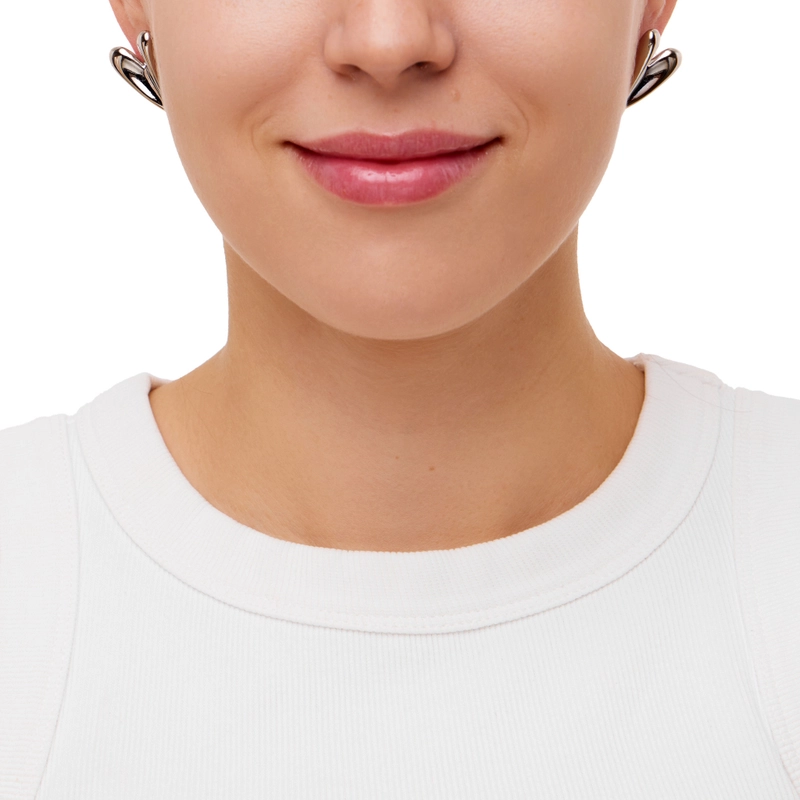 Серьги Нежное Сердце – Серебро