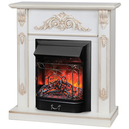 Каминокомплект Real Flame Anita WT с очагом Majestic Lux Black RC