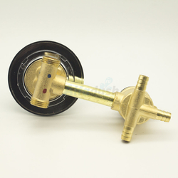 Смеситель для душевой кабины центра 100мм хомут,  3 режима