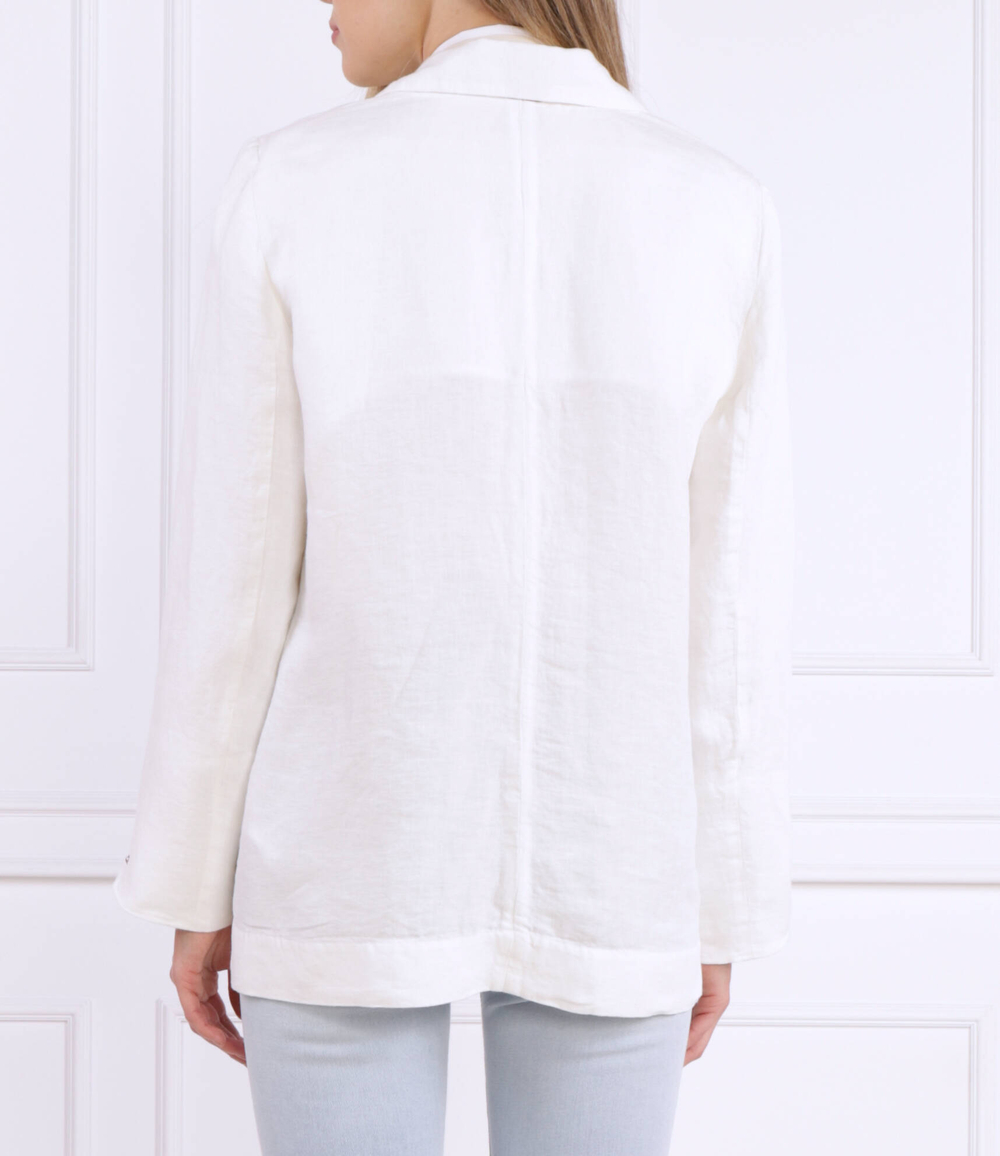 Льняный пиджак CASUAL LINEN SB BLAZER Tommy Hilfiger - белый(WW0WW37774)