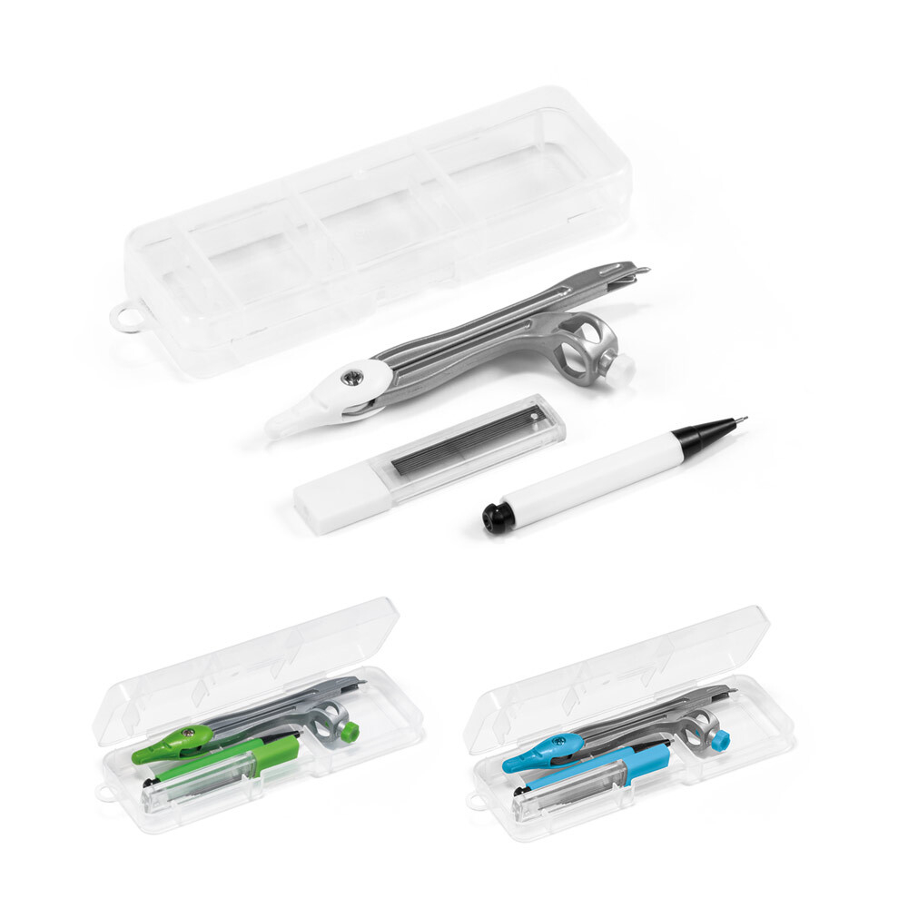 GEOM. Школьный набор по геометрии в полипропиленовом кейсе