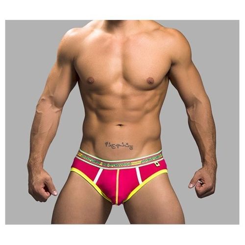 Мужские трусы брифы розовые  Andrew Christian Brief Pink  AC9616