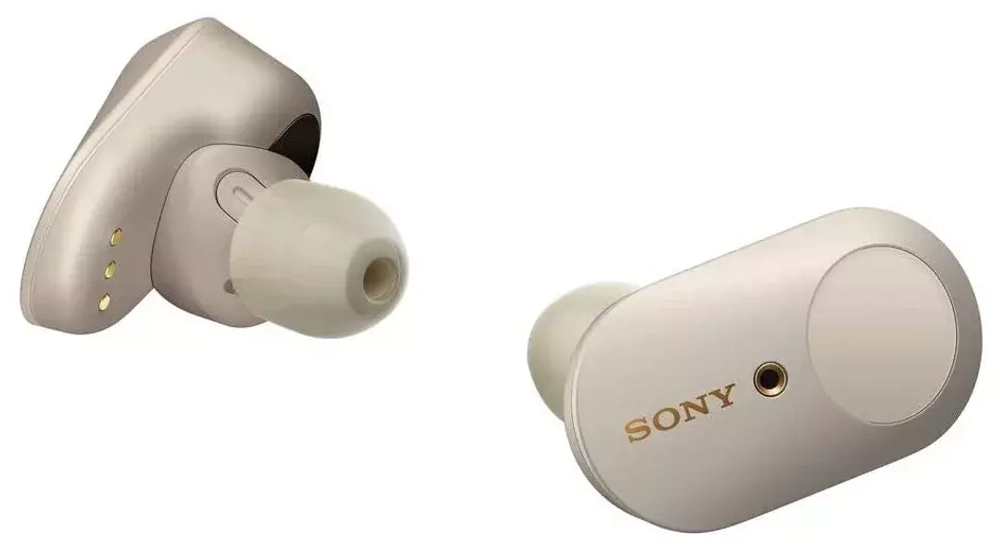 Беспроводные наушники Sony WF-1000XM3, серебристый