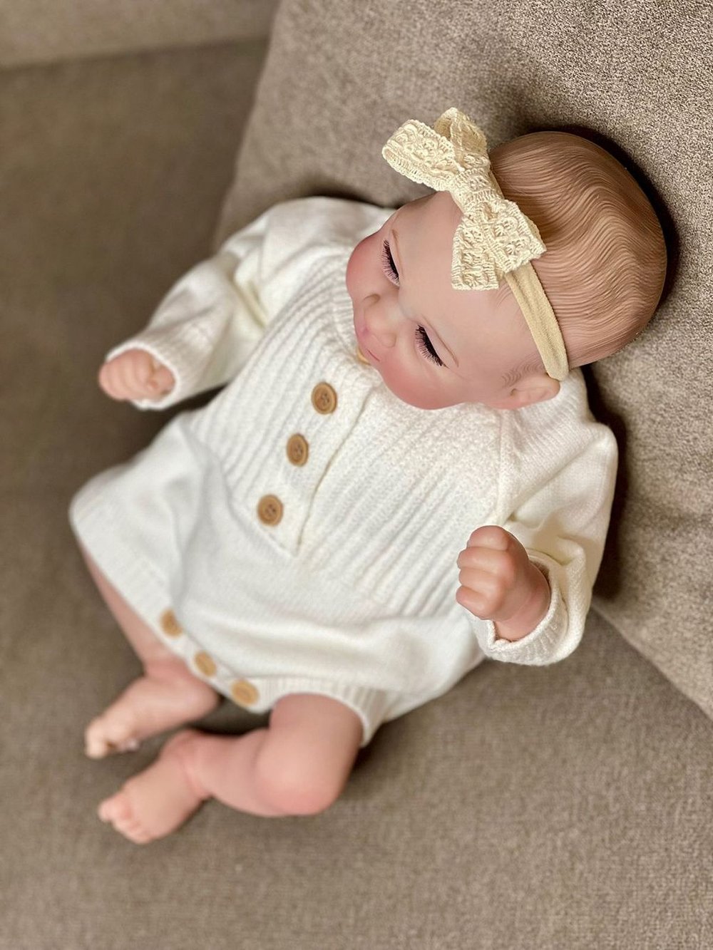 Кукла Реборн мягконабивная 48см в пакете (FA-401)