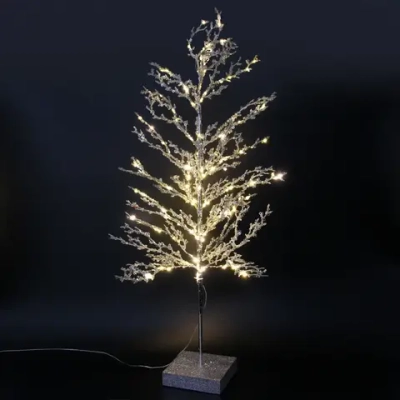 Фигура светодиодная «Дерево - Crystal» 100 см, Серебро, 220V