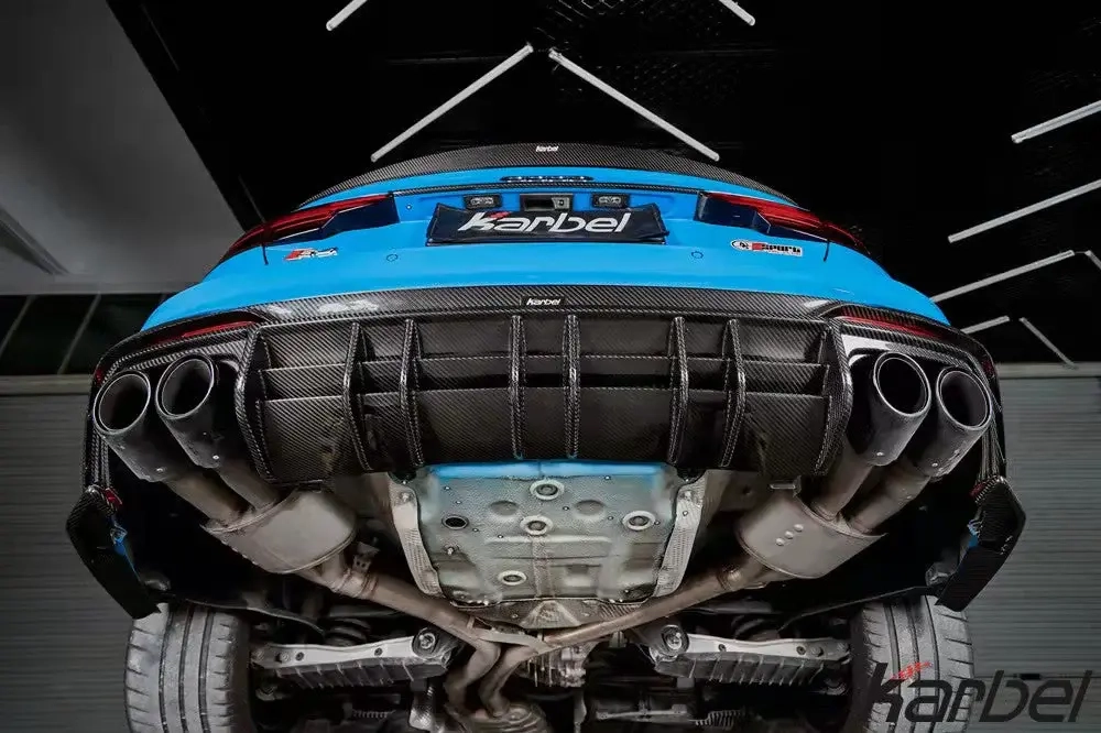 Карбоновый диффузор для AUDI S4 2020-2025+ B9.5 Ауди