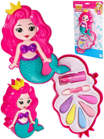 Детская косметика "Маленькая русалочка 1" помада, тени, аппликатор