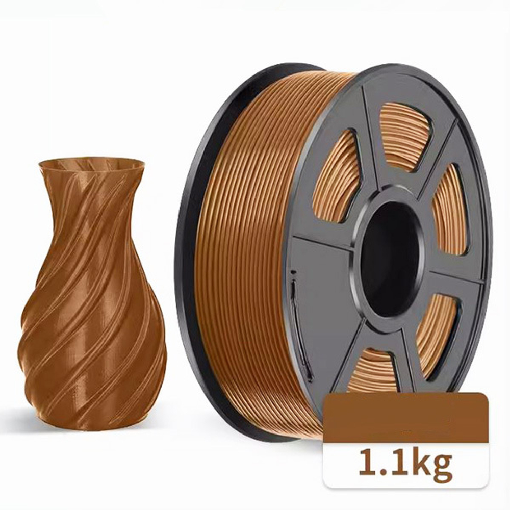 Пластик JAYO - PETG\1.75\1.1кг - Кофе