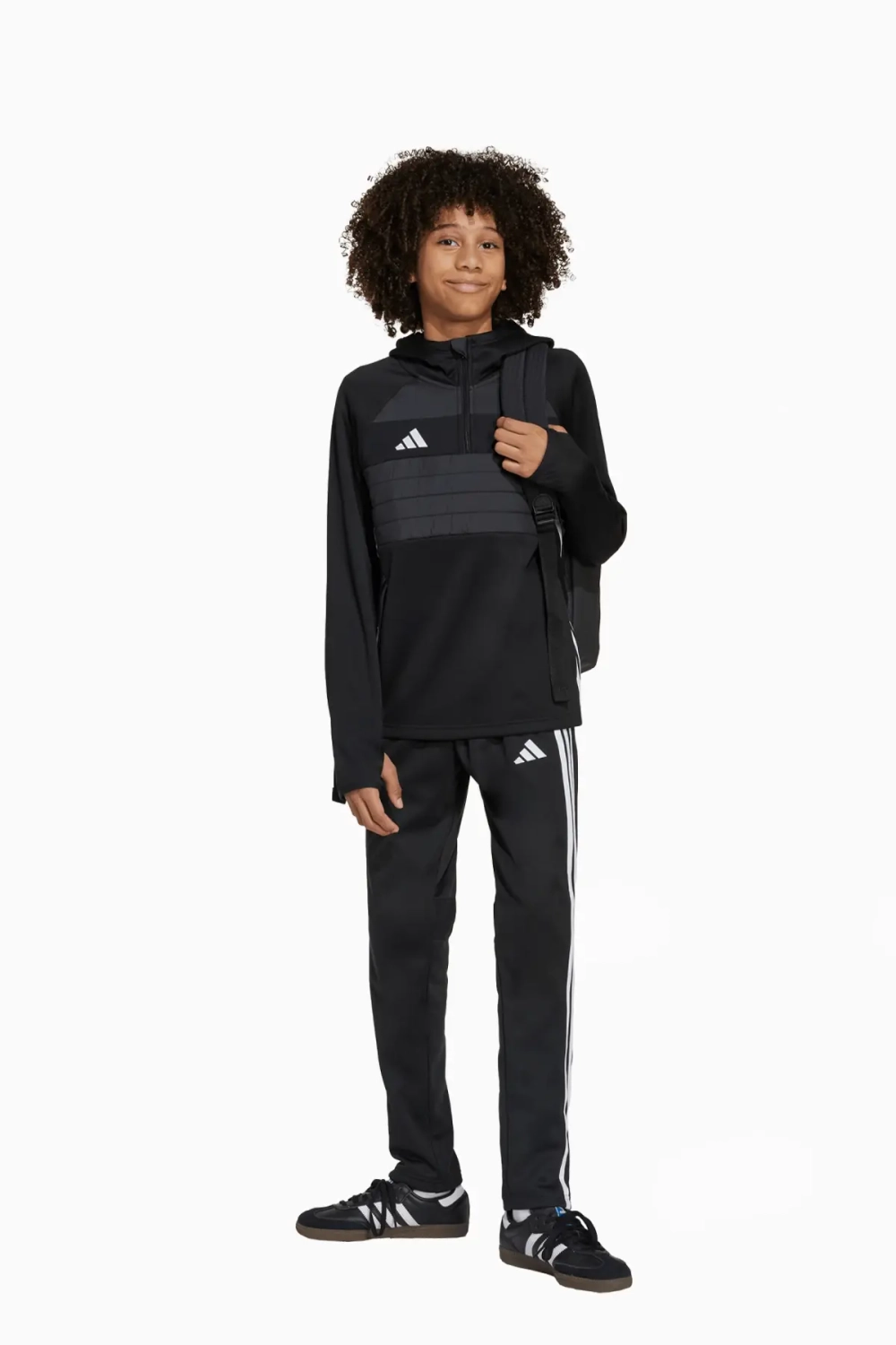 Штаны adidas Tiro 25 Essentials Winterized Junior - черный