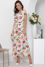 Платье "Кейтлин" (пионы) П6050 LT Collection (Акция)