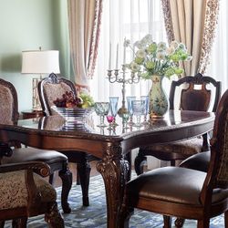 Бокал для вина "Дольче Вита" голубой