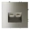 Розетка компьютерная встраиваемая VOLTUM S70 двойная RJ45+RJ45 кат.6, (шелк) vls060204