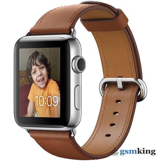 Apple Classic Buckle for Apple Watch 38|40|41mm Brown (Коричневый) 3C607ZM/A