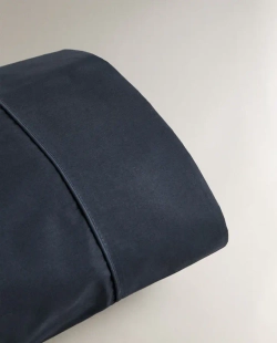 ZARA HOME (300 НИТЕЙ) НАВОЛОЧКА ИЗ ХЛОПКА ПЕРКАЛЬ, СИНИЙ
