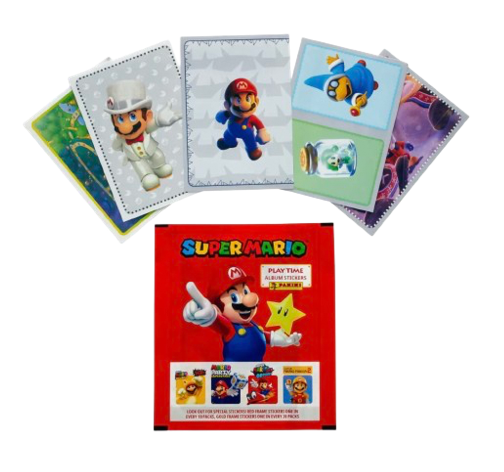 Наклейки Panini Super Mario Супер Марио