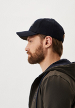 Кепка AERONAUTICA 1147 синий нашивка лого