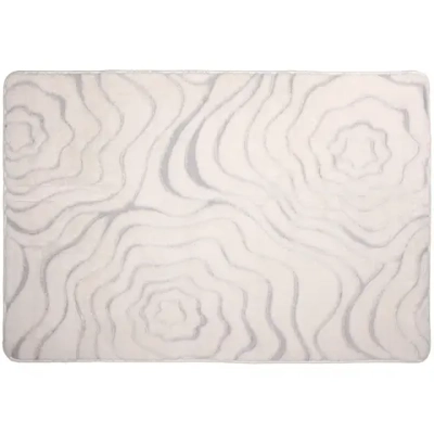 Коврик для ванной 80*120"Гармония» молочный