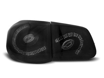 Задние фонари VW Tiguan smoke black led bar