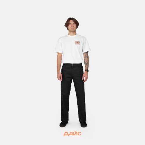 Брюки мужские Dickies Skateboarding Jamie Foy Loose Straight Twill Pants артикул:WPJ01BK - купить в магазине Дайс
