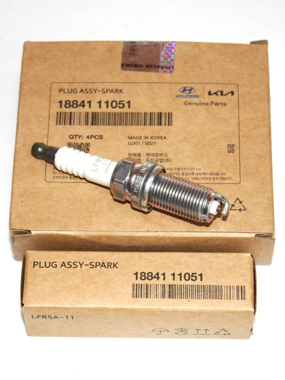 Свеча зажигания 1884111051 Hyundai ix35, Sportage, Kia Cerato (1шт.)