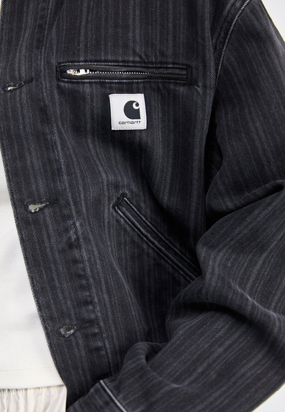 Carhartt WIP Джинсовая куртка - Чёрный