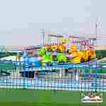 Страшные американские горки «Солнечный патруль», 9 кабин 18 мест, 16×8×2 м