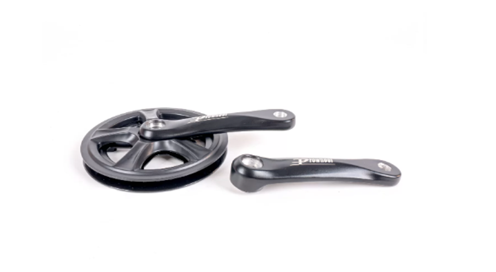 Система Prowheel PRO-Q36PP 36T, 175 мм алюм. под квадрат черный, 1 скорость. PRO-Q36PP 175