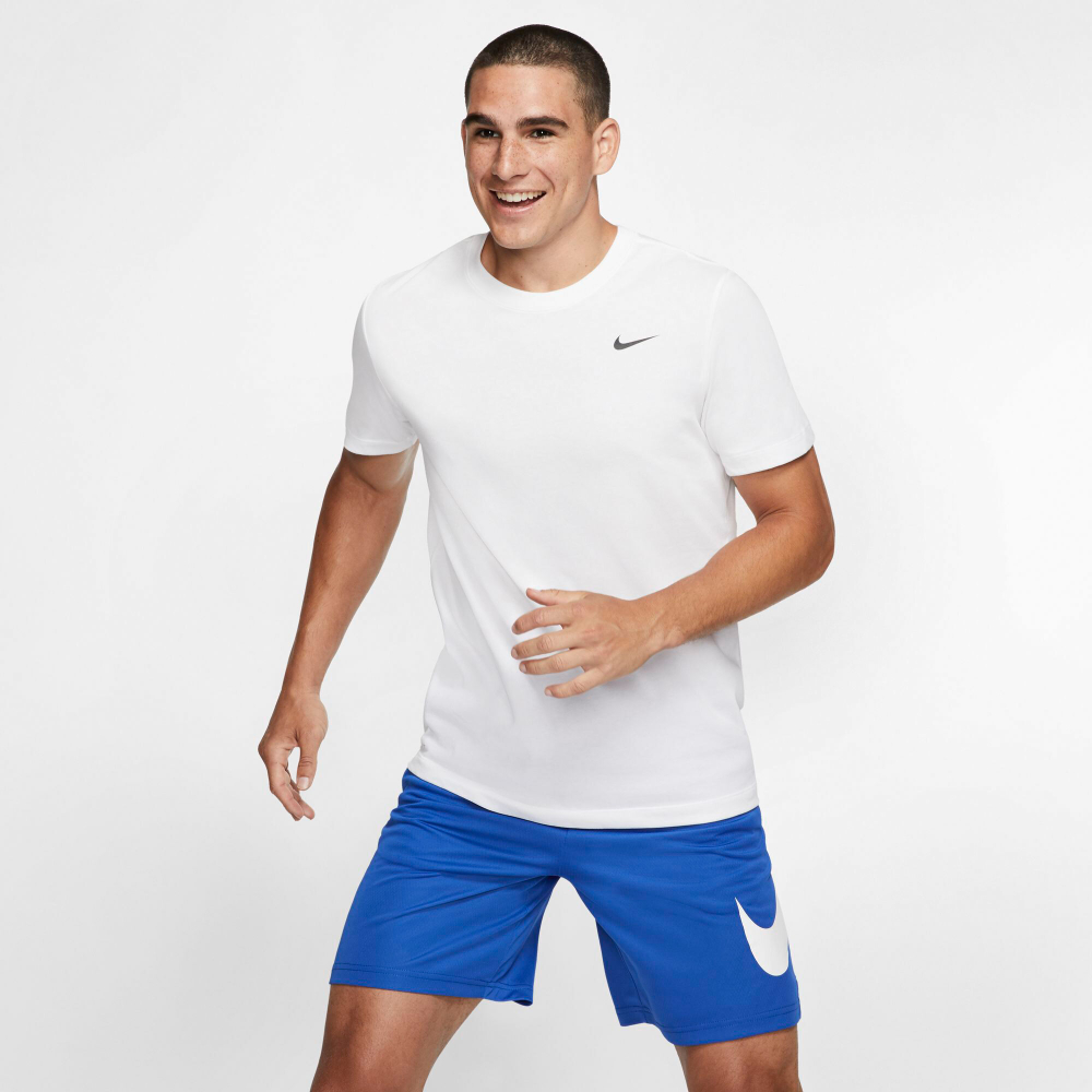 Мужское теннисное поло Nike Dri-Fit T-Shirt Men - White, Black