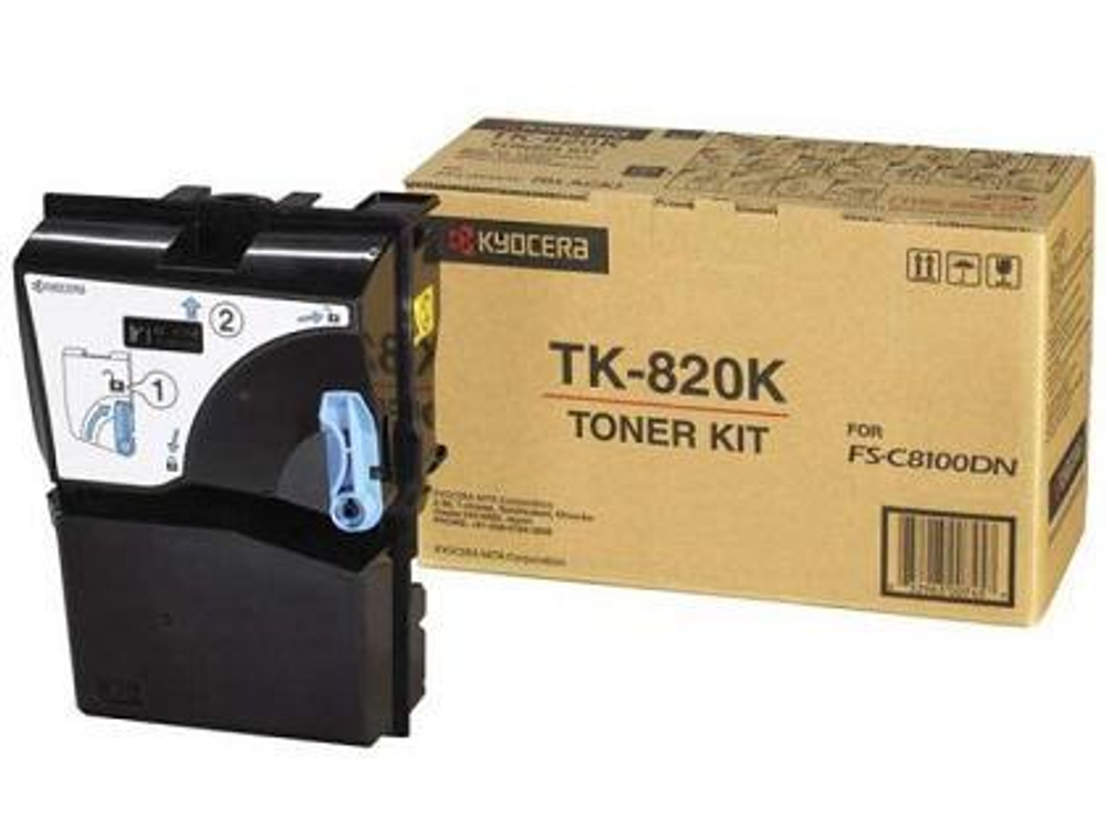 Тонер-картридж  Kyocera TK-820K