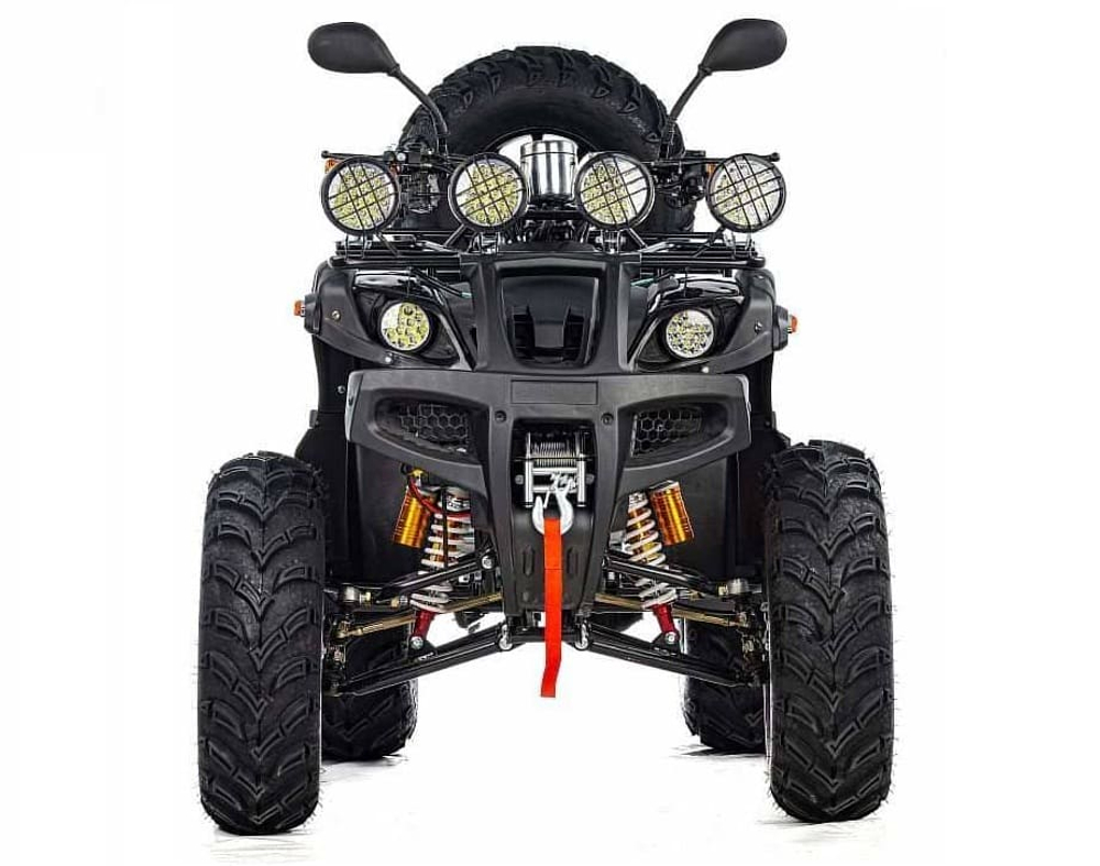Квадроцикл RAPTOR Max Pro 300 (4+1) (красный/чёрный) (2024)