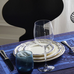 Салатник на ножке Filet Cobalt (30 см)