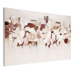 Панно декоративное fleur, 70х120 см, бежевое