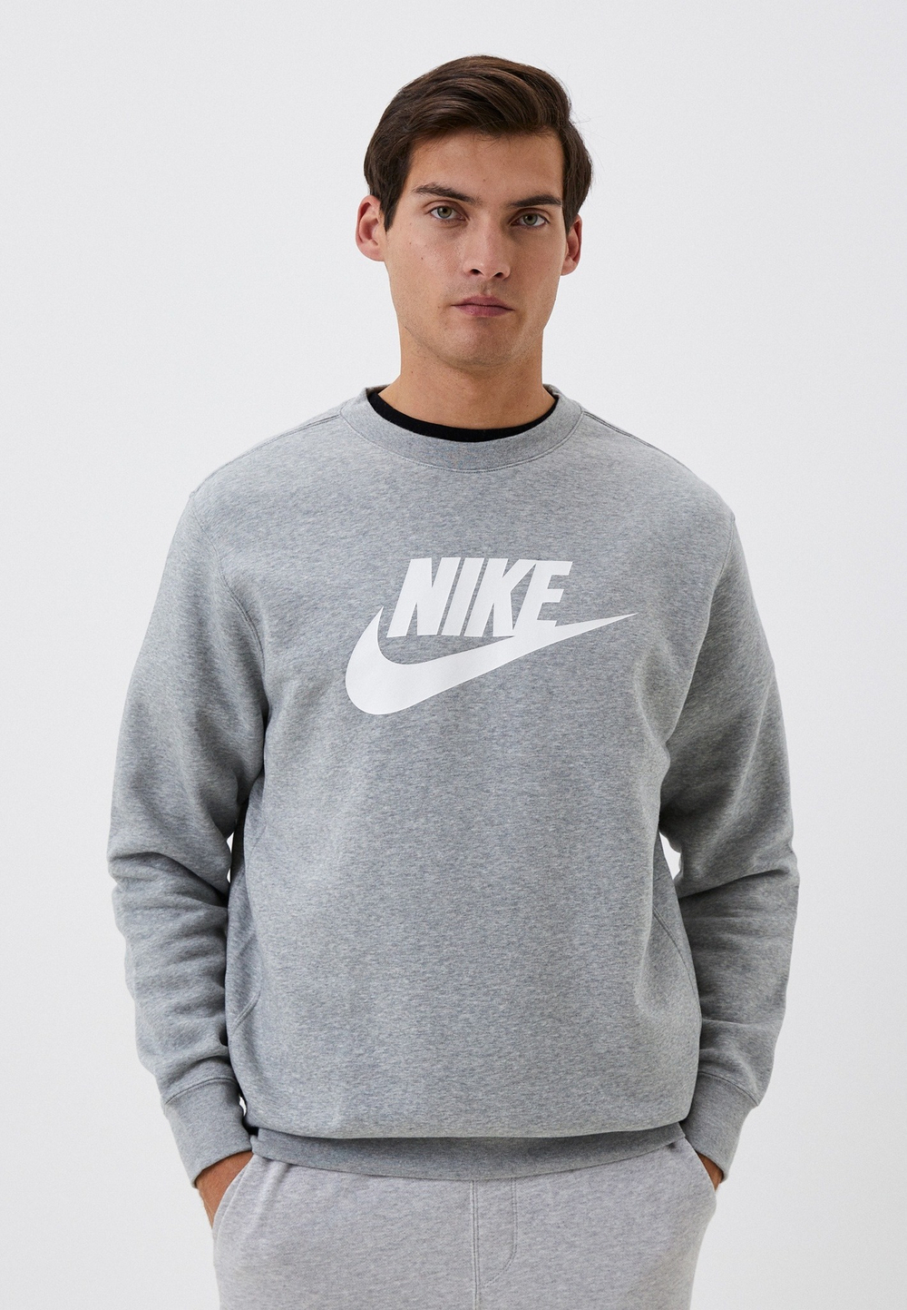 Толстовка мужская NIKE M NSW CLUB BB CREW GX