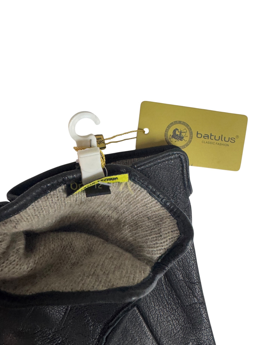 Перчатки. Мужские. Материал верха: Кожа оленя. Подклад: Трикотаж-шерсть. Наружний шов. 5 шт в упаковке.