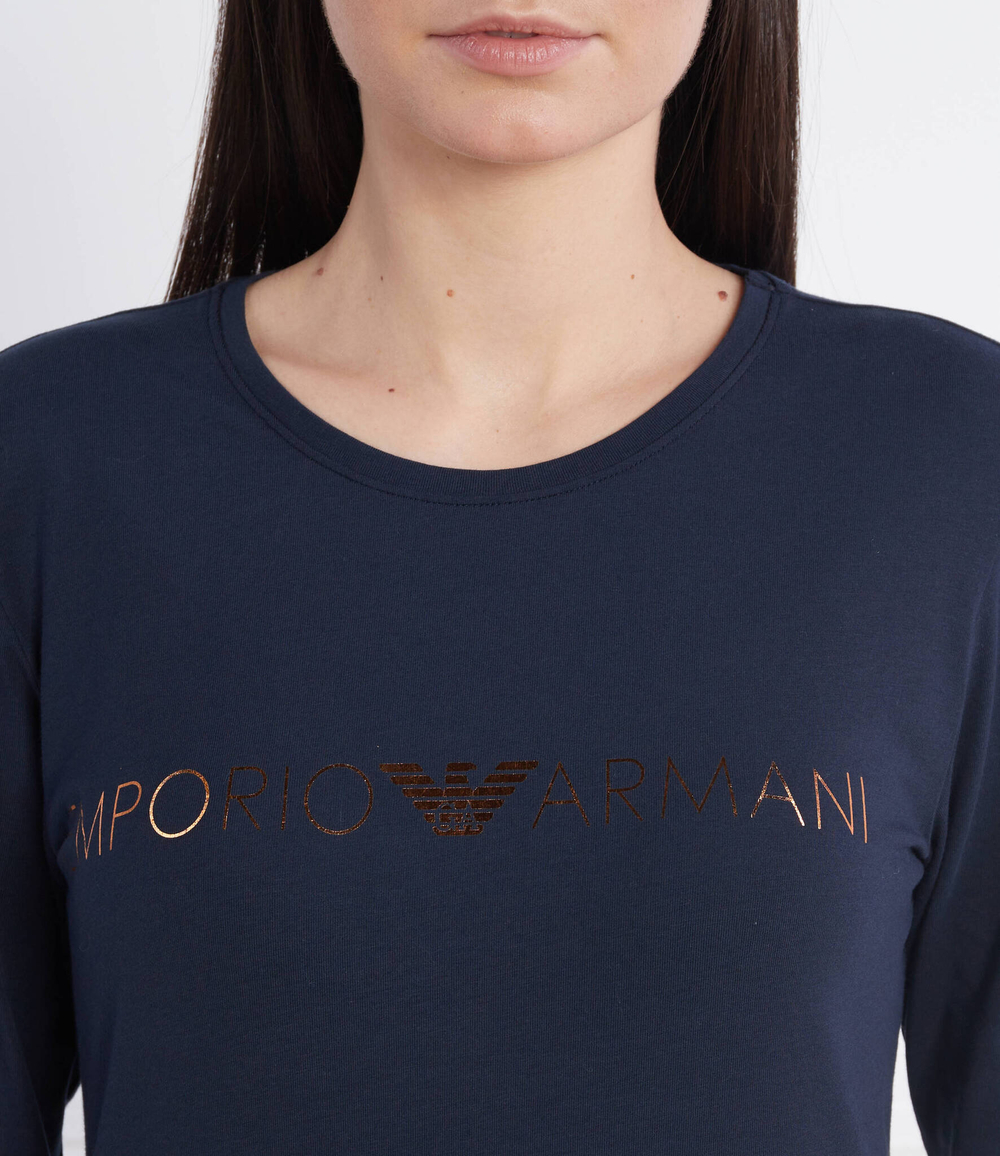 вверх от пижамы Emporio Armani - темно-синий(164273 2F225)