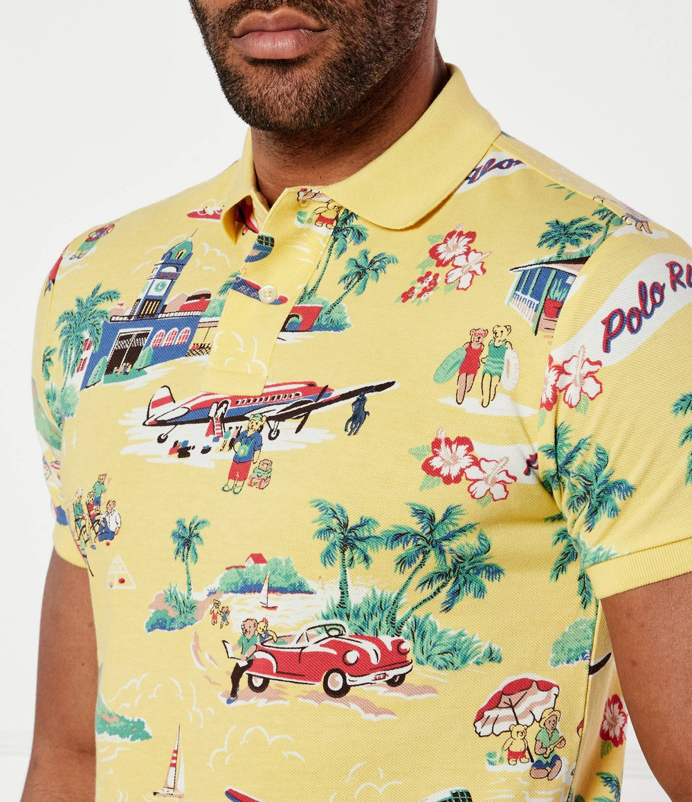 Поло POLO RALPH LAUREN - желтый(710963485)