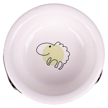 Mr. Kranch Миска на подставке Овечка 370 мл белая