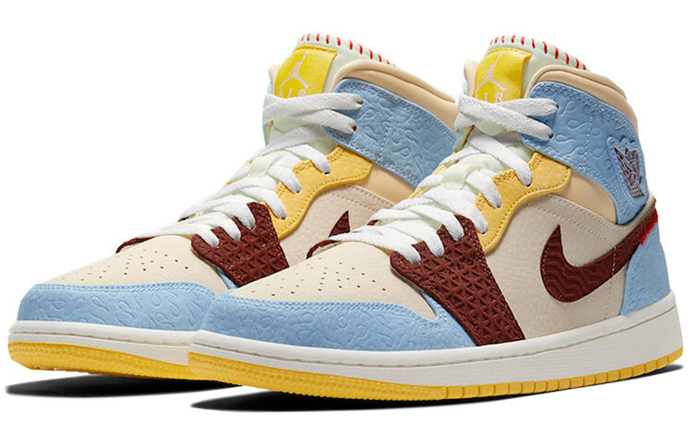 Кроссовки Jordan Air Jordan 1 Midfearless X Maison Chateau
