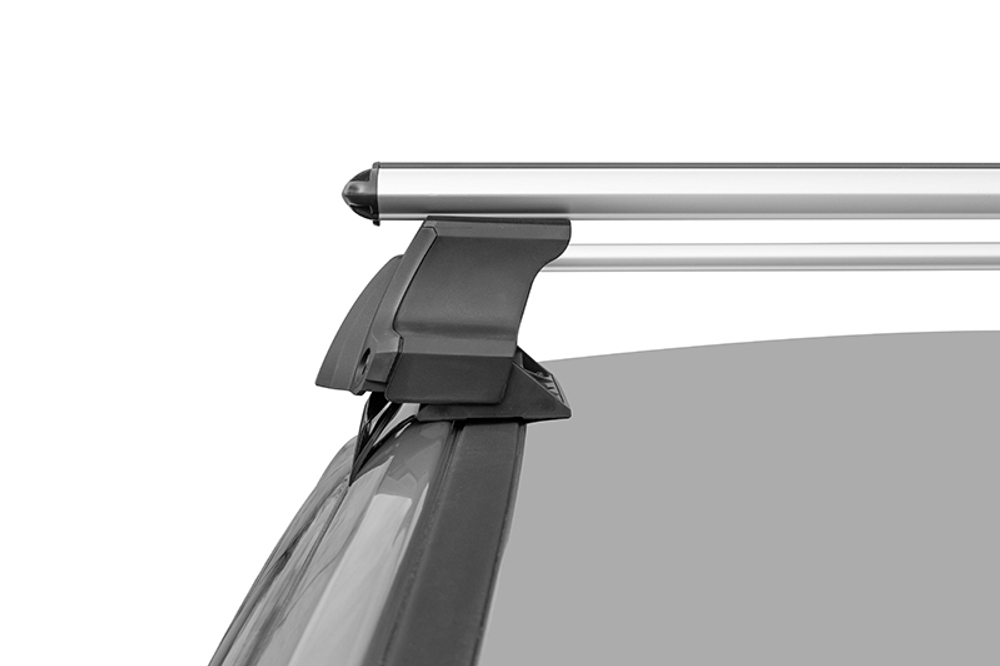 Багажник на крышу для Audi 100 седан 1983-1994 c овальными дугами