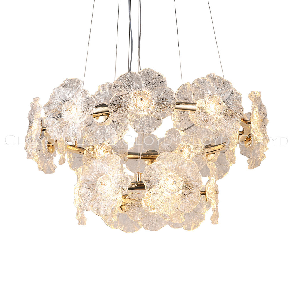 Люстра Cloyd SHAMBALA-B C2 / Ø80 см - золото (арт.11496)