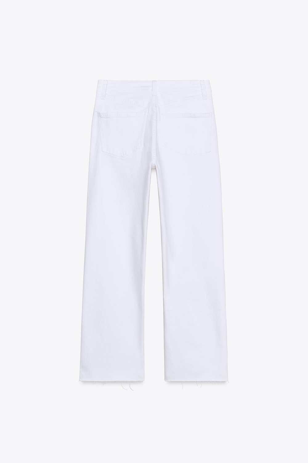 Джинсы trf cropped flare с высокой посадкой