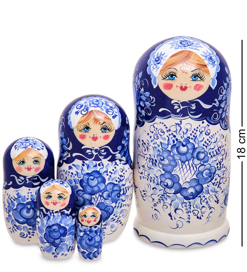 Народные промыслы МР-63/ 3-D Матрешка 5м «Пелагея»