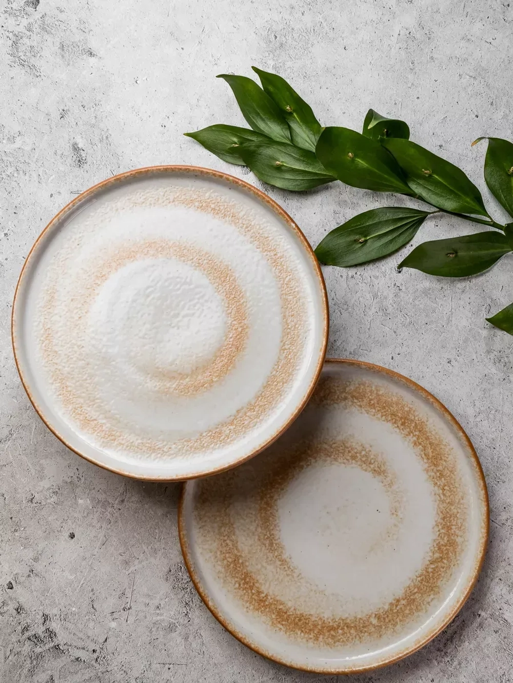 Тарелка с бортиками, Песчаная, диаметр 25,6 см